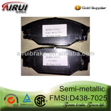 D438-7025 semi-metallic brake pad for Hilux II Pickup (_N_)